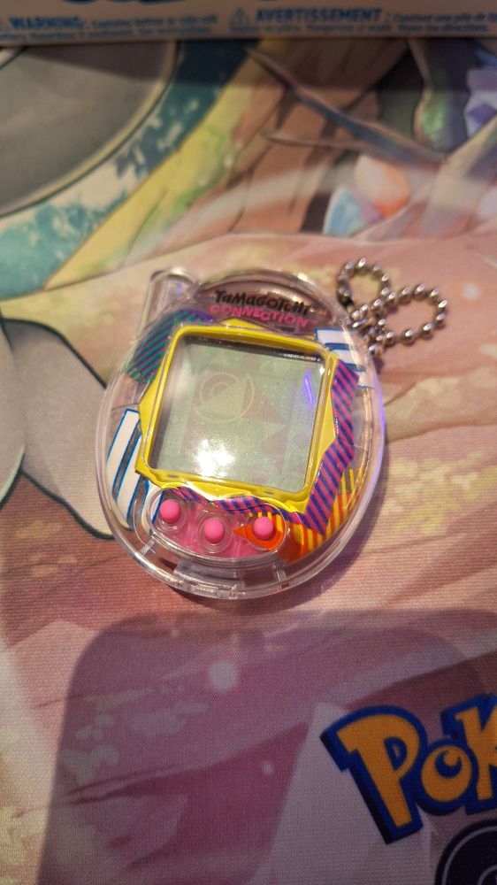 Tamagotchi Connection Clear Retro